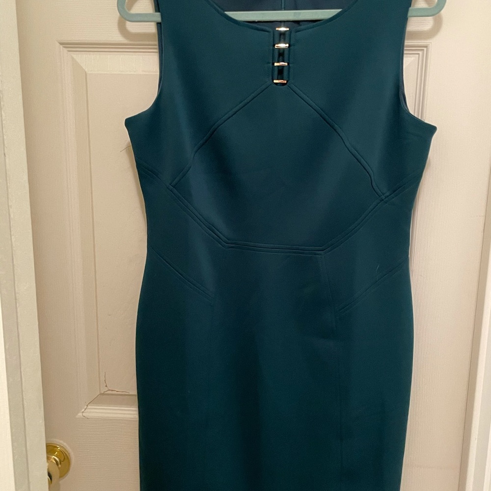 Size 12 hunter green Ivanka Trump dress